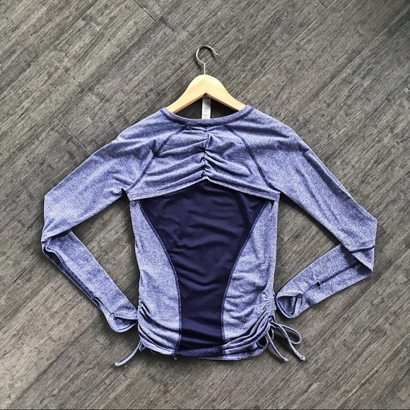 ⚡️FLASH SALE⚡️ LUCY Tech Blue Striped Long Sleeve Shirt - Picture 4 of 6